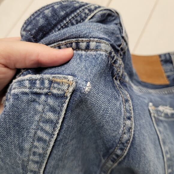 Adriano Goldschmeid The Tellis modern slim jeans ripped distressed moto - Picture 8 of 9